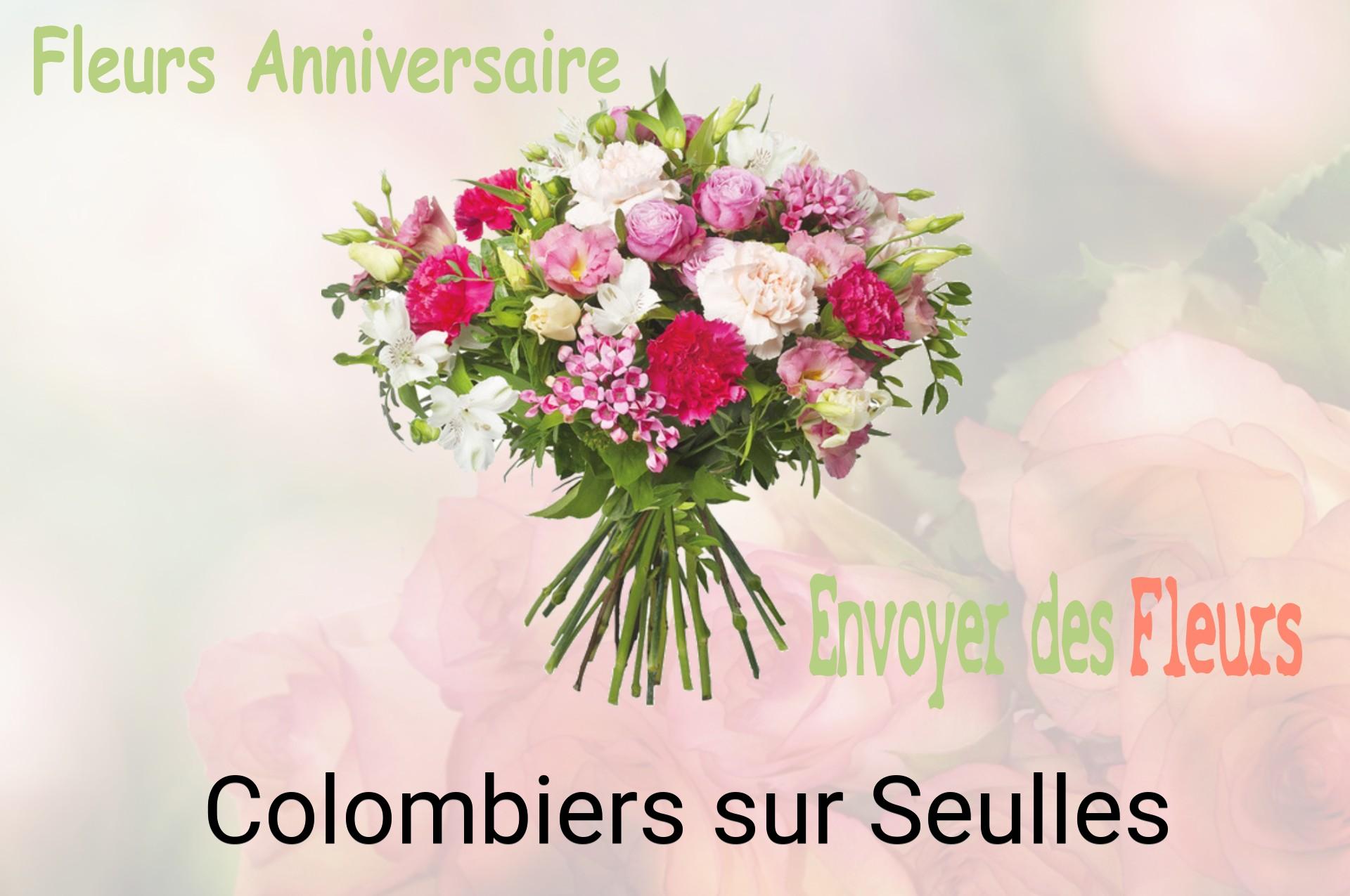 Bouquet de fleurs d’anniversaire livré à Colombiers-sur-Seulles