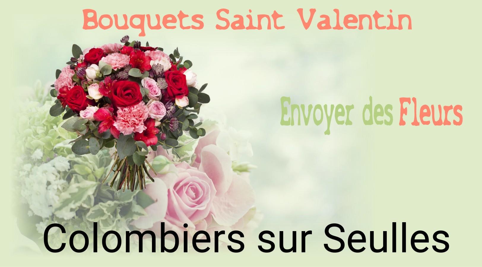 Roses de Saint-Valentin livrées à Colombiers-sur-Seulles